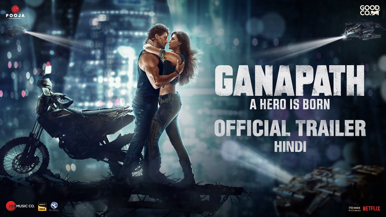 GANAPATH Official Hindi Trailer | Amitabh B, Tiger S, Kriti S | Vikas B, Jackky B  | 20th Oct' 23