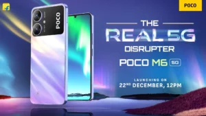 POCO M6 5G 22 ডিসেম্বর ভারতে আত্মপ্রকাশ করবে, একচেটিয়াভাবে Flipkart-এ