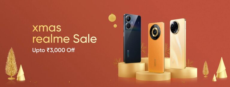 Realme ক্রিসমাস সেল এখন এক্সক্লুসিভ ডিলের সাথে লাইভ
