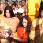 ক্যাটরিনার কুম্ভযাত্রা: যে সালোয়ার-কামিজ পরে পুজো সারলেন, জানেন তার দাম কত?