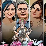 শাড়ি-পাঞ্জাবিতে অঞ্জলি, দুরুদুরু বুকে প্রেমপ্রস্তাব, বসন্ত-বিলাস, আফসোস আর সরস্বতী বন্দনা