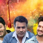 আবিরে সিঁদুরের রঙ: সিনেমার মতো বাস্তবেও দোল খেলে টলিপাড়া?