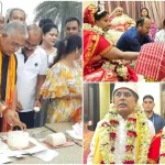 গোধূলি লগ্নে নতুন জীবনের সূচনা— রিঙ্কুর সঙ্গে সাত পাকে বাঁধা পড়লেন দিলীপ ঘোষ