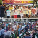চাকরি নেই, লাঠির ঘা সয়েও পিছু হটেননি শিক্ষকরা— পাশে দাঁড়াল ছাত্রছাত্রীরা