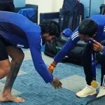 পাকিস্তানকে হারানোর পর ভারতীয় সাজঘরে উচ্ছ্বাস, তিলক বর্মার ‘রাম রাম’ প্রণাম
