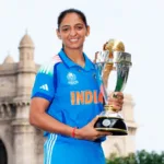বিশ্বজয়ের ট্রফি পাকাপাকি ভাবে থেকে গেল হরমনপ্রীত-স্মৃতির ‘হাতে’! ভারত অধিনায়কের মোমের মূর্তি বসবে জয়পুরে
