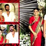 সাদামাঠা সাজেই রাজকীয় আভা: প্রীতিভোজে সরল লুকে নজর কাড়লেন বিজয় ও রশ্মিকা