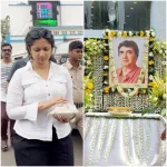 প্রিয় রবীন্দ্রসঙ্গীতে বাবাকে শেষ বিদায়, অশ্রুসজল পরিবেশে অনীক দত্তের শেষযাত্রায় টলিউড