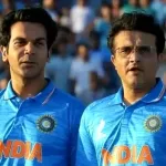 এরিয়ান ক্লাবে শুরু ‘দাদা’র শুট, সৌরভ হয়ে নজর কাড়লেন রাজকুমার রাও
