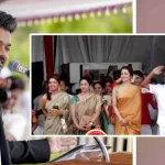 স্বাধীনতা দিবসে বিজয়ের বাবা-মায়ের পাশে তৃষা, ফের চর্চায় দুই তারকার সম্পর্ক
